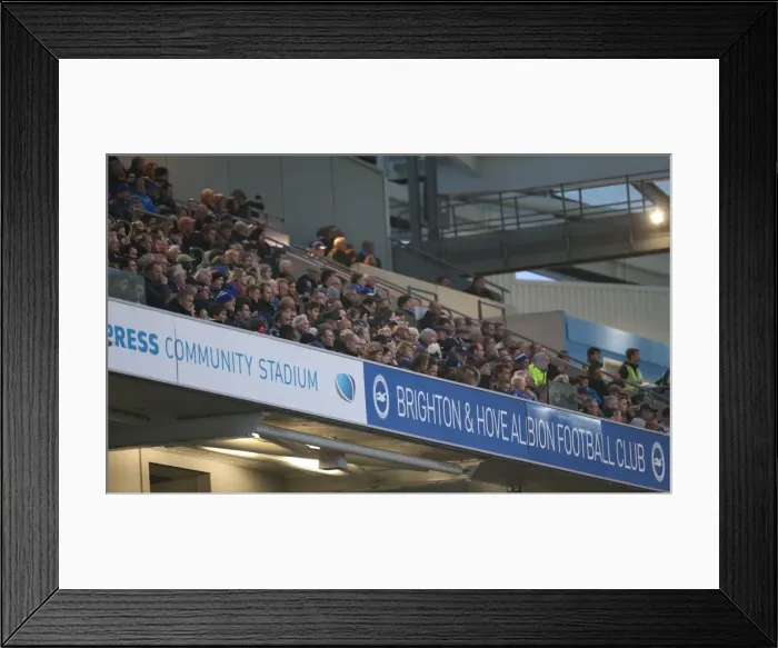 Framed Print : Brighton and Hove Albion vs Milton Keynes Dons: Sky Bet Championship Showdown at American Express Community Stadium (07.11.2015) Framed Print : Brighton and Hove Albion vs Milton Keynes Dons: Sky Bet Championship Showdown at American Express Community Stadium (07.11.2015)