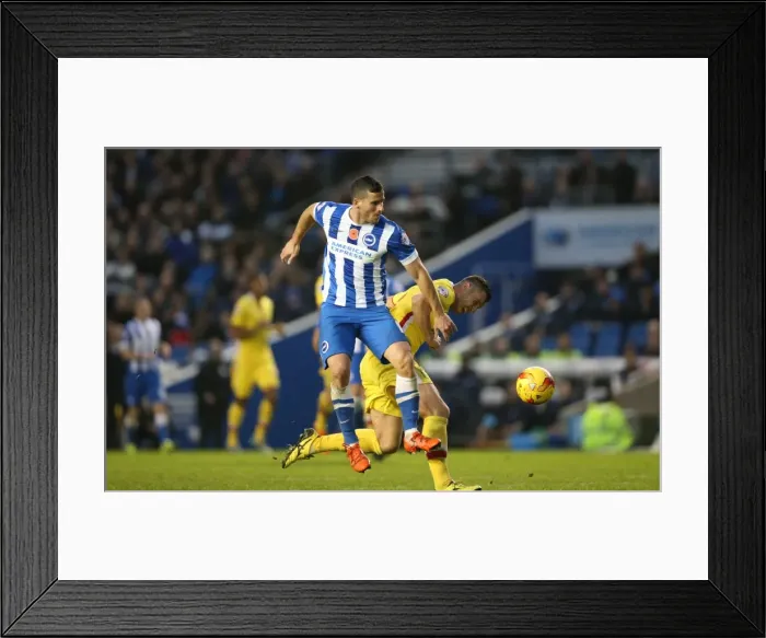Framed Print : Brighton and Hove Albion vs Milton Keynes Dons: Sky Bet Championship Showdown at American Express Community Stadium (07.11.2015) Framed Print : Brighton and Hove Albion vs Milton Keynes Dons: Sky Bet Championship Showdown at American Express Community Stadium (07.11.2015)