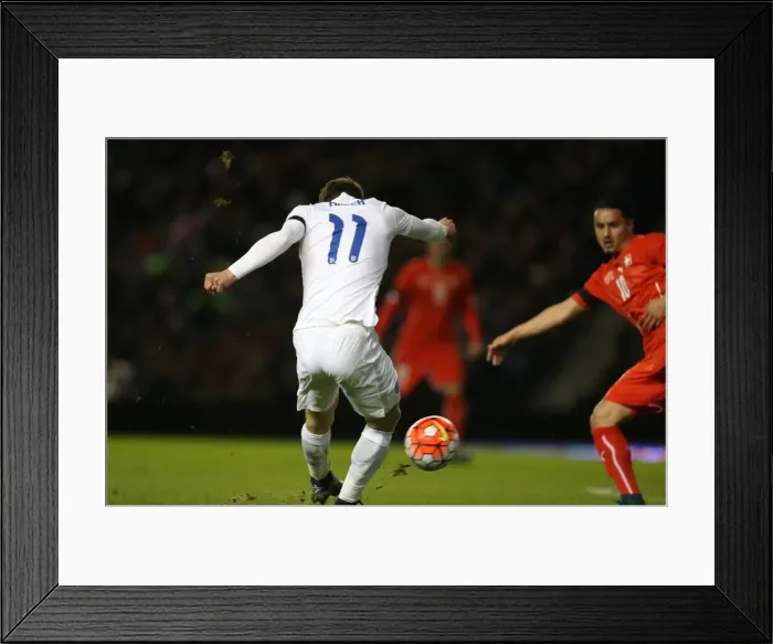 Framed Print : U21 EURO Qualifier: England vs. Switzerland (16 November 2015) - Intense Action at American Express Community Stadium, Brighton and Hove Framed Print : U21 EURO Qualifier: England vs. Switzerland (16 November 2015) - Intense Action at American Express Community Stadium, Brighton and Hove