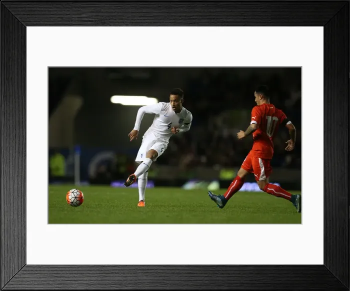 Framed Print : U21 EURO 2016 Qualifier: England vs. Switzerland at Brighton and Hove Albion FC (16 NOV 2015) Framed Print : U21 EURO 2016 Qualifier: England vs. Switzerland at Brighton and Hove Albion FC (16 NOV 2015)
