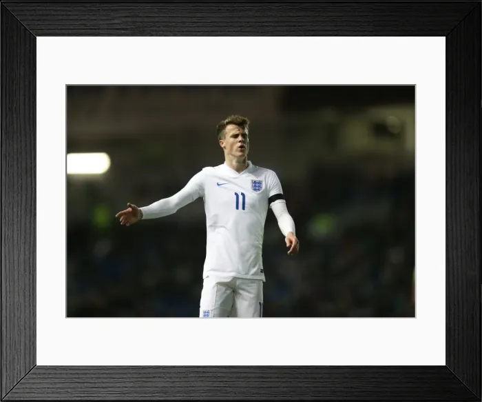 Framed Print : England U21s vs. Switzerland: Action-Packed Match at Brighton and Hove Albion's American Express Community Stadium (16 November 2015) Framed Print : England U21s vs. Switzerland: Action-Packed Match at Brighton and Hove Albion's American Express Community Stadium (16 November 2015)