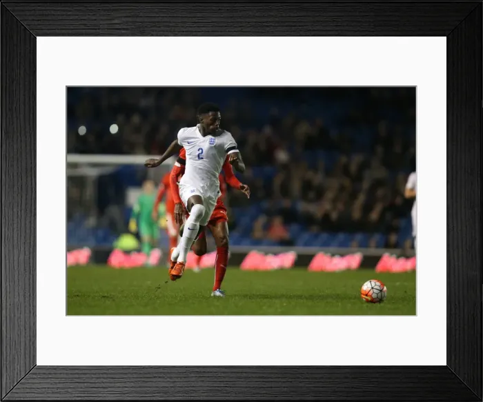 Framed Print : England U21s vs Switzerland: Action-Packed Match at Brighton and Hove Albion's American Express Community Stadium (16 November 2015) Framed Print : England U21s vs Switzerland: Action-Packed Match at Brighton and Hove Albion's American Express Community Stadium (16 November 2015)