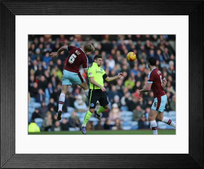 Framed Print : Championship Showdown: Burnley vs. Brighton & Hove Albion at Turf Moor (Nov 2015) Framed Print : Championship Showdown: Burnley vs. Brighton & Hove Albion at Turf Moor (Nov 2015)