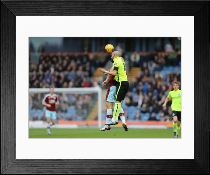 Framed Print : Championship Showdown: Burnley vs. Brighton & Hove Albion at Turf Moor (Nov 2015)