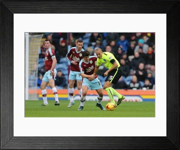 Framed Print : Championship Showdown: Burnley vs. Brighton and Hove Albion at Turf Moor (November 22, 2015)