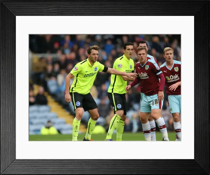 Framed Print : Championship Showdown: Burnley vs. Brighton & Hove Albion at Turf Moor (November 22, 2015) Framed Print : Championship Showdown: Burnley vs. Brighton & Hove Albion at Turf Moor (November 22, 2015)