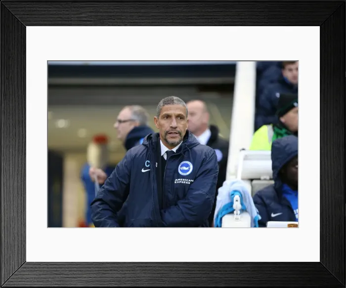 Framed Print : Brighton and Hove Albion vs Birmingham City: Sky Bet Championship Showdown at American Express Community Stadium (November 28, 2015)