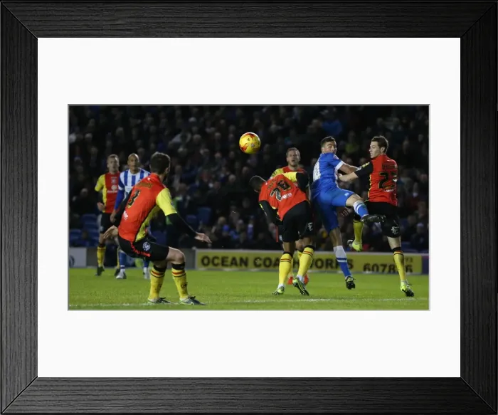 Framed Print : Brighton and Hove Albion vs Birmingham City: Sky Bet Championship Showdown at American Express Community Stadium (Nov 2015) Framed Print : Brighton and Hove Albion vs Birmingham City: Sky Bet Championship Showdown at American Express Community Stadium (Nov 2015)