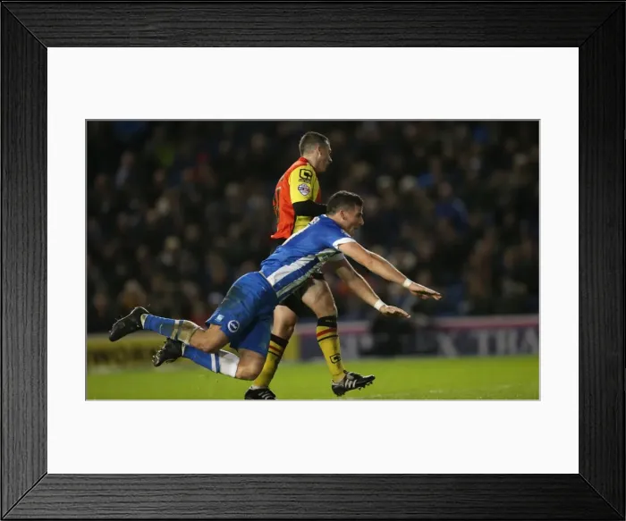 Framed Print : Brighton and Hove Albion vs Birmingham City: Sky Bet Championship Showdown at American Express Community Stadium (November 28, 2015) Framed Print : Brighton and Hove Albion vs Birmingham City: Sky Bet Championship Showdown at American Express Community Stadium (November 28, 2015)