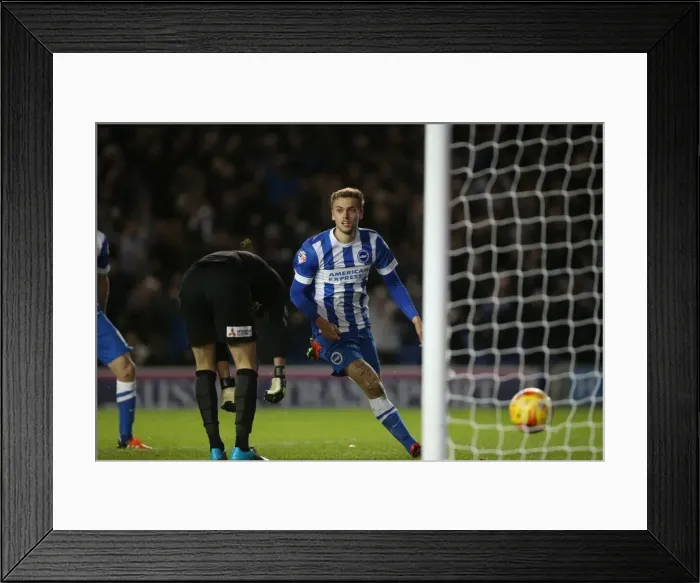 Framed Print : Brighton and Hove Albion vs Charlton Athletic: Sky Bet Championship Showdown at American Express Community Stadium (05DEC15) Framed Print : Brighton and Hove Albion vs Charlton Athletic: Sky Bet Championship Showdown at American Express Community Stadium (05DEC15)