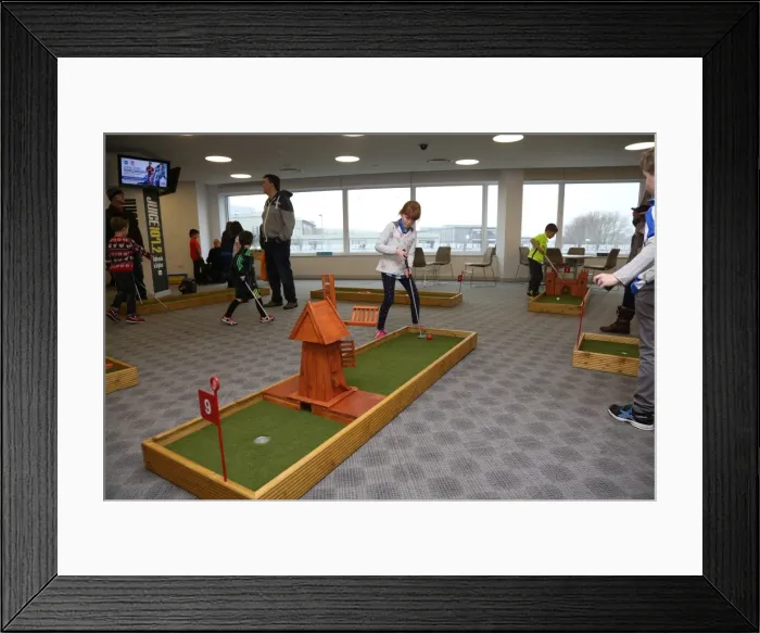 Framed Print : Young Seagulls Christmas Party 2015 at American Express Community Stadium Framed Print : Young Seagulls Christmas Party 2015 at American Express Community Stadium