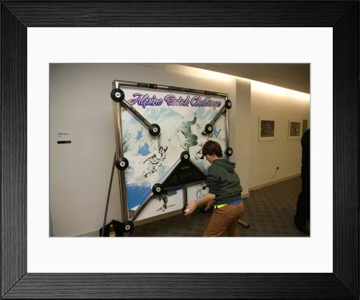 Framed Print : Young Seagulls Christmas Party 2015 at American Express Community Stadium
