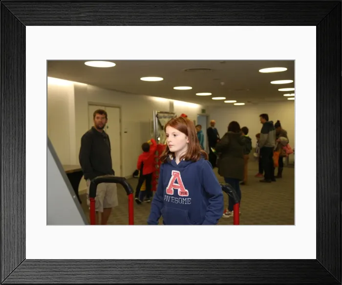 Framed Print : Young Seagulls Christmas Party 2015 at American Express Community Stadium Framed Print : Young Seagulls Christmas Party 2015 at American Express Community Stadium