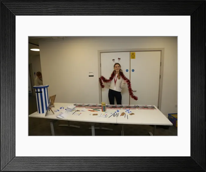 Framed Print : Young Seagulls Christmas Party 2015 at American Express Community Stadium Framed Print : Young Seagulls Christmas Party 2015 at American Express Community Stadium