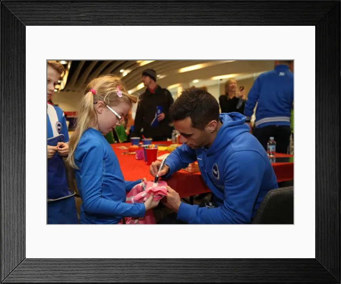 Framed Print : Young Seagulls Christmas Party 2015 at American Express Community Stadium Framed Print : Young Seagulls Christmas Party 2015 at American Express Community Stadium