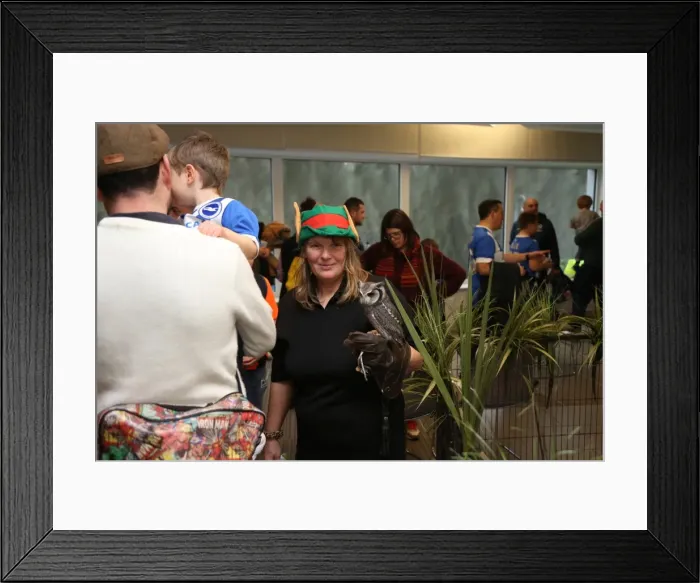 Framed Print : Young Seagulls Christmas Party 2015 at American Express Community Stadium Framed Print : Young Seagulls Christmas Party 2015 at American Express Community Stadium