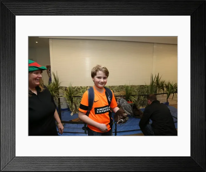 Framed Print : Young Seagulls Christmas Party 2015 at American Express Community Stadium Framed Print : Young Seagulls Christmas Party 2015 at American Express Community Stadium
