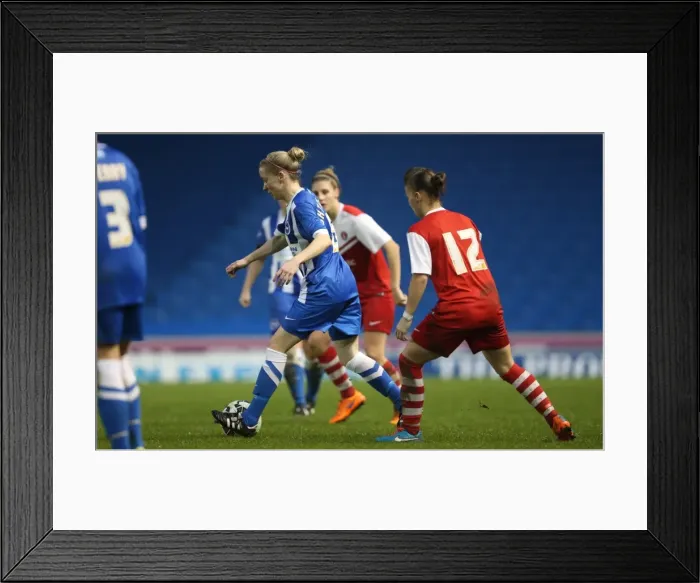 Framed Print : Brighton & Hove Albion Women vs Charlton Athletic Ladies: FA Women's Premier League Showdown at American Express Community Stadium (December 2015) Framed Print : Brighton & Hove Albion Women vs Charlton Athletic Ladies: FA Women's Premier League Showdown at American Express Community Stadium (December 2015)