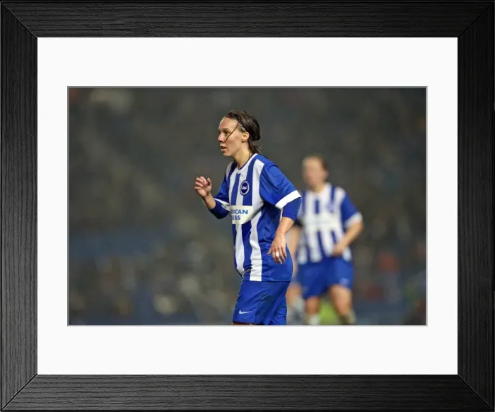 Framed Print : Brighton & Hove Albion Women vs Charlton Athletic Ladies: FA Womens Premier League Showdown at American Express Community Stadium (December 2015) Framed Print : Brighton & Hove Albion Women vs Charlton Athletic Ladies: FA Womens Premier League Showdown at American Express Community Stadium (December 2015)