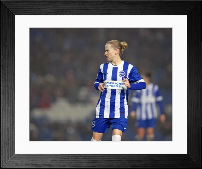 Framed Print : FA Women's Premier League: Brighton & Hove Albion vs Charlton Athletic Clash at American Express Community Stadium (December 2015) Framed Print : FA Women's Premier League: Brighton & Hove Albion vs Charlton Athletic Clash at American Express Community Stadium (December 2015)