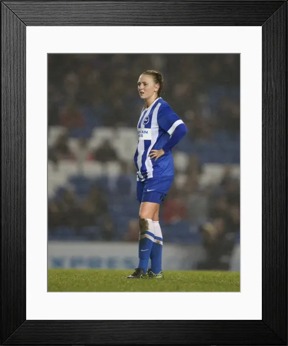 Framed Print : Brighton & Hove Albion Women vs Charlton Athletic Ladies: FA Womens Premier League Showdown at American Express Community Stadium (December 2015) Framed Print : Brighton & Hove Albion Women vs Charlton Athletic Ladies: FA Womens Premier League Showdown at American Express Community Stadium (December 2015)