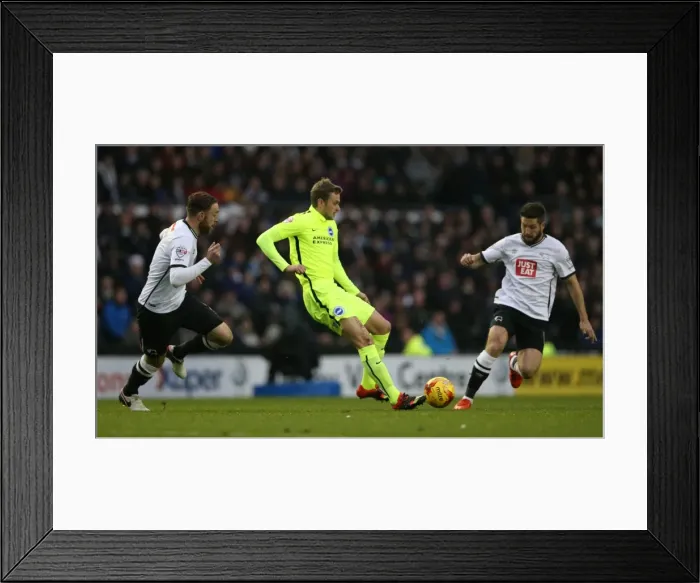 Framed Print : Intense Championship Showdown: Derby County vs. Brighton & Hove Albion at iPro Stadium (12DEC15) Framed Print : Intense Championship Showdown: Derby County vs. Brighton & Hove Albion at iPro Stadium (12DEC15)