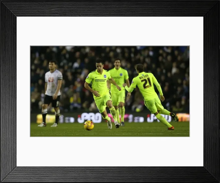 Framed Print : Intense Championship Showdown: Derby County vs. Brighton & Hove Albion at iPro Stadium (12DEC15) Framed Print : Intense Championship Showdown: Derby County vs. Brighton & Hove Albion at iPro Stadium (12DEC15)