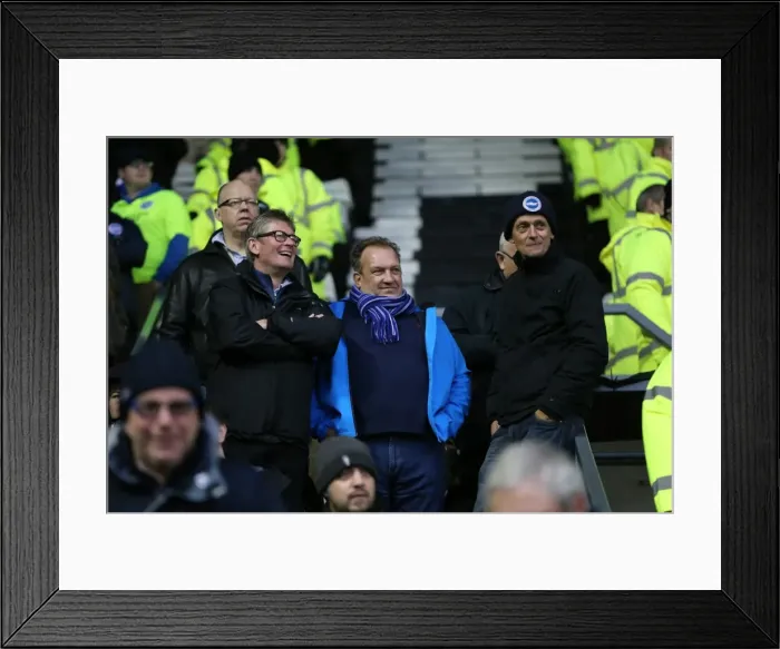 Framed Print : Intense Championship Showdown: Derby County vs. Brighton & Hove Albion at iPro Stadium (12DEC15) Framed Print : Intense Championship Showdown: Derby County vs. Brighton & Hove Albion at iPro Stadium (12DEC15)
