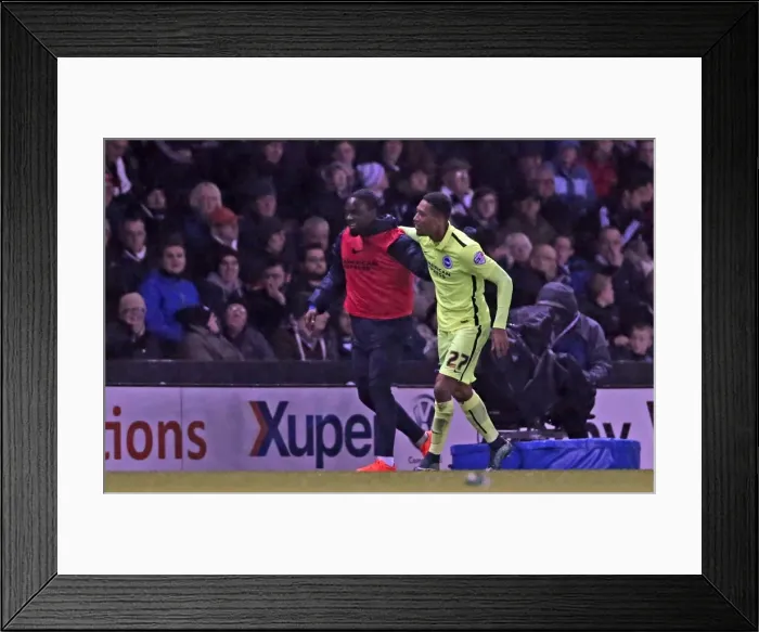 Framed Print : Intense Championship Showdown: Derby County vs. Brighton & Hove Albion at iPro Stadium (12DEC15) Framed Print : Intense Championship Showdown: Derby County vs. Brighton & Hove Albion at iPro Stadium (12DEC15)