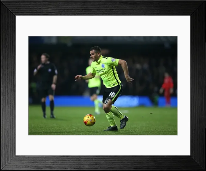 Framed Print : Championship Showdown: QPR vs. Brighton & Hove Albion at Loftus Road (15DEC15)