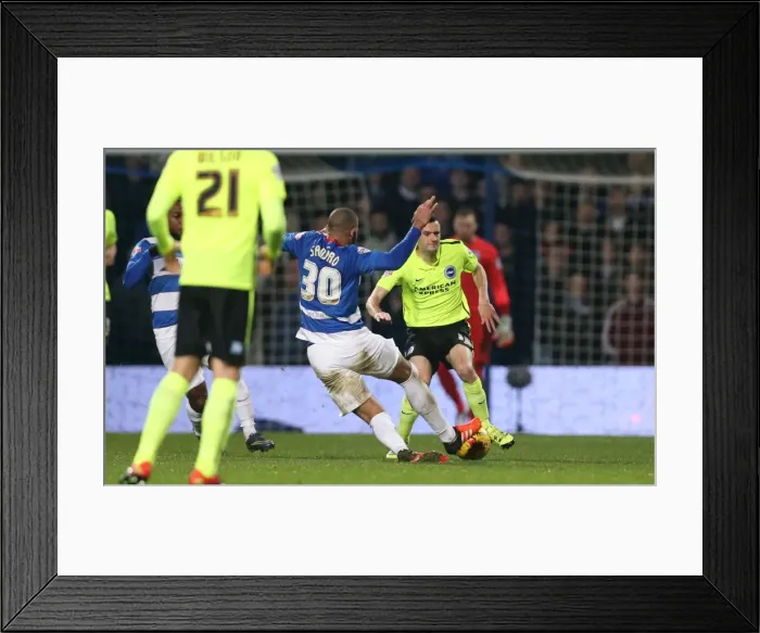 Framed Print : Decisive Moment: QPR vs. Brighton & Hove Albion in Sky Bet Championship (12 / 15 / 2015) Framed Print : Decisive Moment: QPR vs. Brighton & Hove Albion in Sky Bet Championship (12 / 15 / 2015)