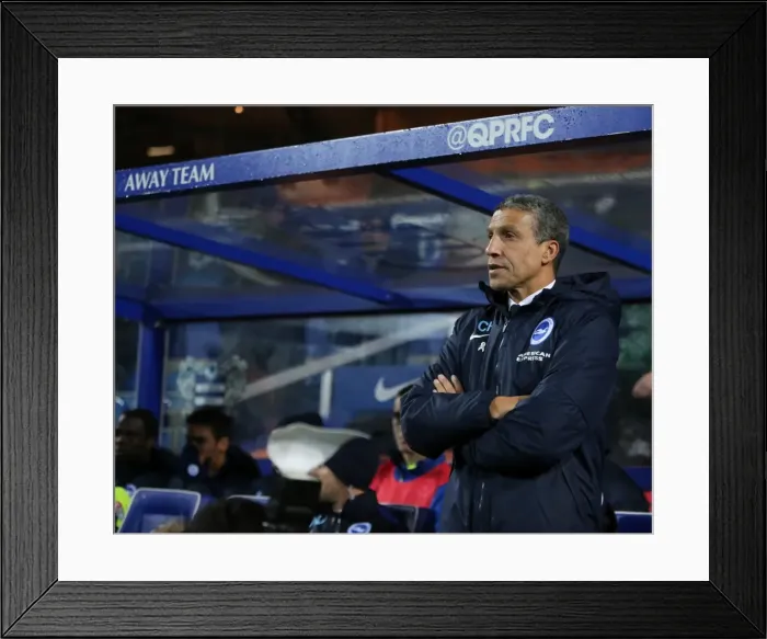 Framed Print : Championship Showdown: QPR vs. Brighton & Hove Albion at Loftus Road (15DEC15) Framed Print : Championship Showdown: QPR vs. Brighton & Hove Albion at Loftus Road (15DEC15)