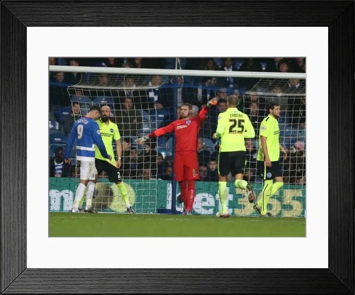 Framed Print : Championship Showdown: QPR vs. Brighton & Hove Albion at Loftus Road (15DEC15) Framed Print : Championship Showdown: QPR vs. Brighton & Hove Albion at Loftus Road (15DEC15)