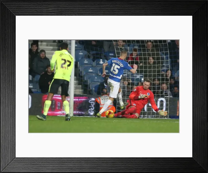 Framed Print : Intense Championship Showdown: QPR vs. Brighton & Hove Albion at Loftus Road (15DEC15) Framed Print : Intense Championship Showdown: QPR vs. Brighton & Hove Albion at Loftus Road (15DEC15)