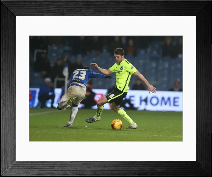Framed Print : QPR vs. Brighton & Hove Albion: Intense Championship Clash at Loftus Road (15DEC15) Framed Print : QPR vs. Brighton & Hove Albion: Intense Championship Clash at Loftus Road (15DEC15)