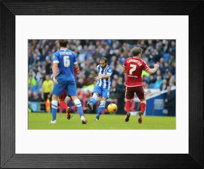 Framed Print : Championship Showdown: Brighton & Hove Albion vs. Middlesbrough (19DEC15) Framed Print : Championship Showdown: Brighton & Hove Albion vs. Middlesbrough (19DEC15)