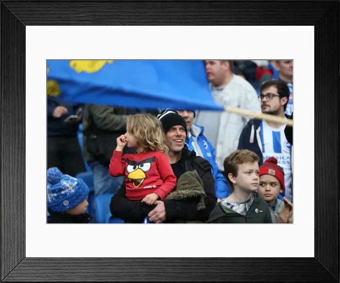 Framed Print : Brighton and Hove Albion vs. Middlesbrough: A Battle in the Sky Bet Championship (19DEC15) Framed Print : Brighton and Hove Albion vs. Middlesbrough: A Battle in the Sky Bet Championship (19DEC15)