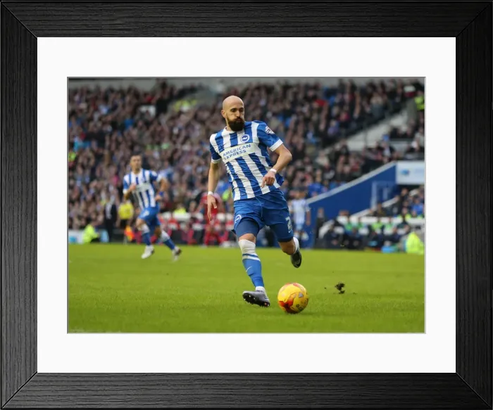 Framed Print : Brighton and Hove Albion vs. Middlesbrough: A Battle in the Sky Bet Championship (19DEC15) Framed Print : Brighton and Hove Albion vs. Middlesbrough: A Battle in the Sky Bet Championship (19DEC15)