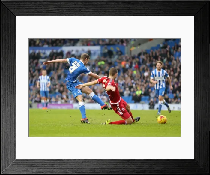 Framed Print : Championship Showdown: Brighton and Hove Albion vs. Middlesbrough (19DEC15) Framed Print : Championship Showdown: Brighton and Hove Albion vs. Middlesbrough (19DEC15)