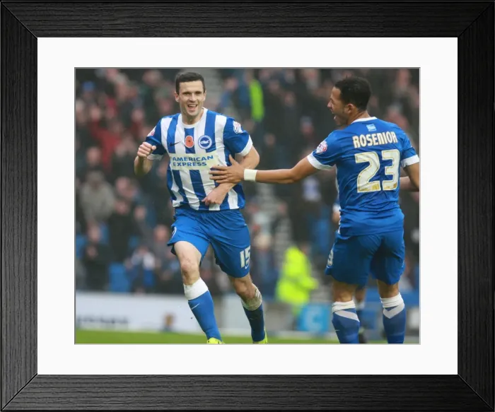 Framed Print : Jamie Murphy Scores the Winning Goal: Brighton & Hove Albion vs Milton Keynes Dons, Sky Bet Championship (07.11.2015) Framed Print : Jamie Murphy Scores the Winning Goal: Brighton & Hove Albion vs Milton Keynes Dons, Sky Bet Championship (07.11.2015)