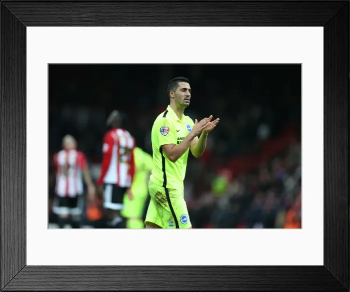 Framed Print : Championship Showdown: Brentford vs. Brighton & Hove Albion at Griffin Park (26DEC15) Framed Print : Championship Showdown: Brentford vs. Brighton & Hove Albion at Griffin Park (26DEC15)