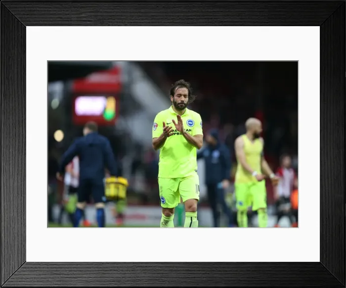 Framed Print : Championship Showdown: Brentford vs. Brighton and Hove Albion at Griffin Park (26DEC15) Framed Print : Championship Showdown: Brentford vs. Brighton and Hove Albion at Griffin Park (26DEC15)