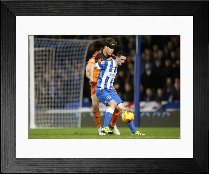 Framed Print : Brighton and Hove Albion vs Ipswich Town: A Fierce Championship Clash (29DEC15) Framed Print : Brighton and Hove Albion vs Ipswich Town: A Fierce Championship Clash (29DEC15)
