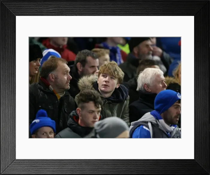 Framed Print : Brighton & Hove Albion vs. Ipswich Town: A Fierce Championship Clash at the American Express Community Stadium (29DEC15) Framed Print : Brighton & Hove Albion vs. Ipswich Town: A Fierce Championship Clash at the American Express Community Stadium (29DEC15)