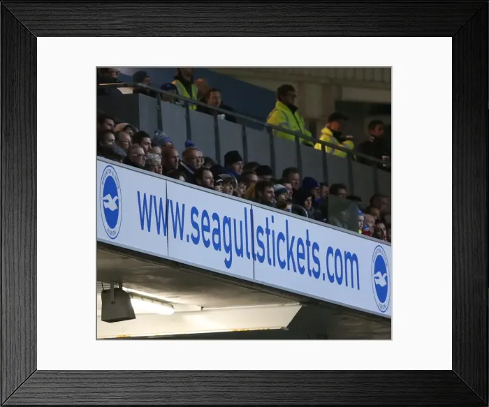 Framed Print : Brighton and Hove Albion vs Ipswich Town: A Championship Battle at American Express Community Stadium (29DEC15) Framed Print : Brighton and Hove Albion vs Ipswich Town: A Championship Battle at American Express Community Stadium (29DEC15)