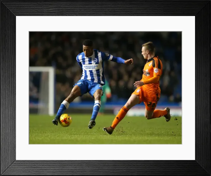 Framed Print : Brighton and Hove Albion vs Ipswich Town: A Championship Battle at the American Express Community Stadium (29DEC15) Framed Print : Brighton and Hove Albion vs Ipswich Town: A Championship Battle at the American Express Community Stadium (29DEC15)