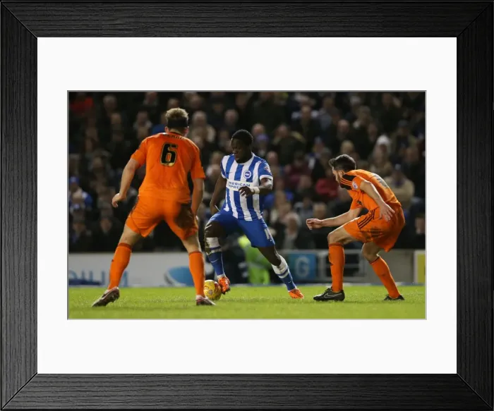 Framed Print : Brighton and Hove Albion vs Ipswich Town: A Championship Battle at American Express Community Stadium (29DEC15) Framed Print : Brighton and Hove Albion vs Ipswich Town: A Championship Battle at American Express Community Stadium (29DEC15)