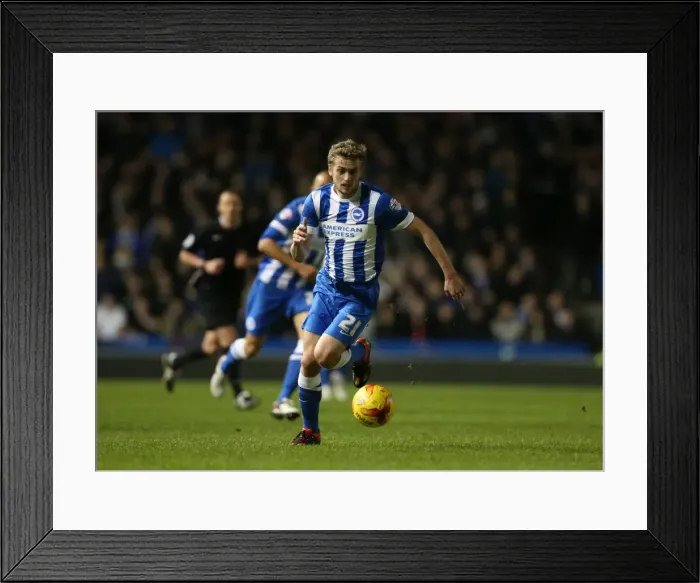 Framed Print : Brighton & Hove Albion vs. Ipswich Town: A Fierce Championship Clash (29DEC15) Framed Print : Brighton & Hove Albion vs. Ipswich Town: A Fierce Championship Clash (29DEC15)