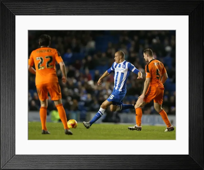 Framed Print : Brighton & Hove Albion vs Ipswich Town: A Fight in the Sky Bet Championship (29DEC15) Framed Print : Brighton & Hove Albion vs Ipswich Town: A Fight in the Sky Bet Championship (29DEC15)