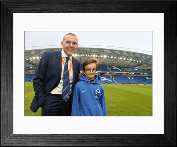 Framed Print : New Year's Clash in Championship: Brighton and Hove Albion vs. Wolverhampton Wanderers (01 / 01 / 2016) Framed Print : New Year's Clash in Championship: Brighton and Hove Albion vs. Wolverhampton Wanderers (01 / 01 / 2016)